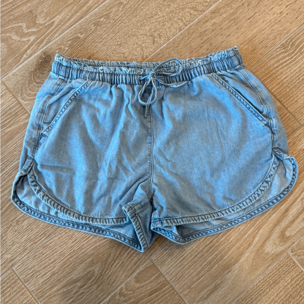American Eagle Outfitters Light Blue Soft Denim Shorts
